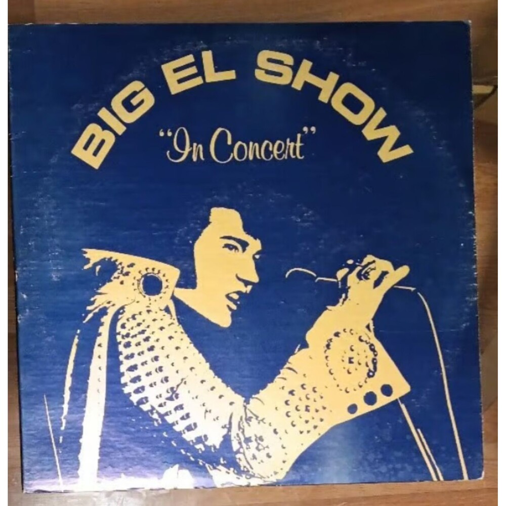 Rare Elvis: The Big El Show "In Concert" Audio Vinyl 33 Record Castle / NS 1007